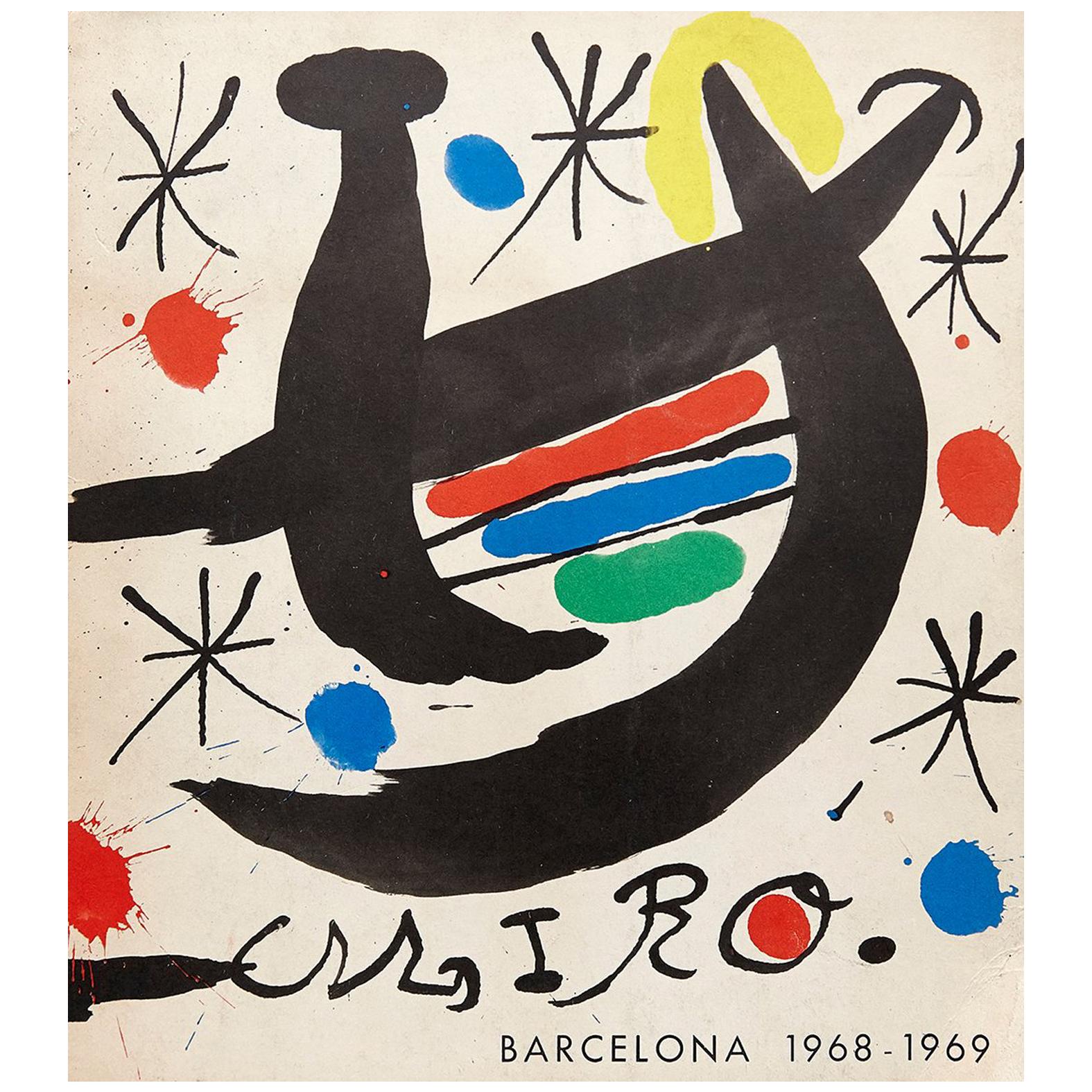 "Miró" Exhibition 1968-1969 Catalogue - Free Shipping