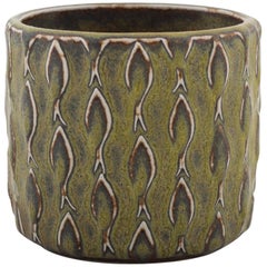 Royal Copenhagen Stoneware Vase with Solfatara Glaze