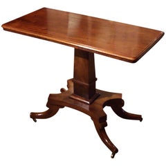 19th Century Adjustable Mahogany Regency Table