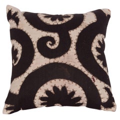 Pillow Case Made Out of an Early 20th Century Uzbek Samarkand Suzani