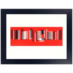 Lithograph by Josef Albers from Formulation and Articulation 3