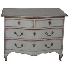 Swedish Baroque Chest of Drawers with Tray