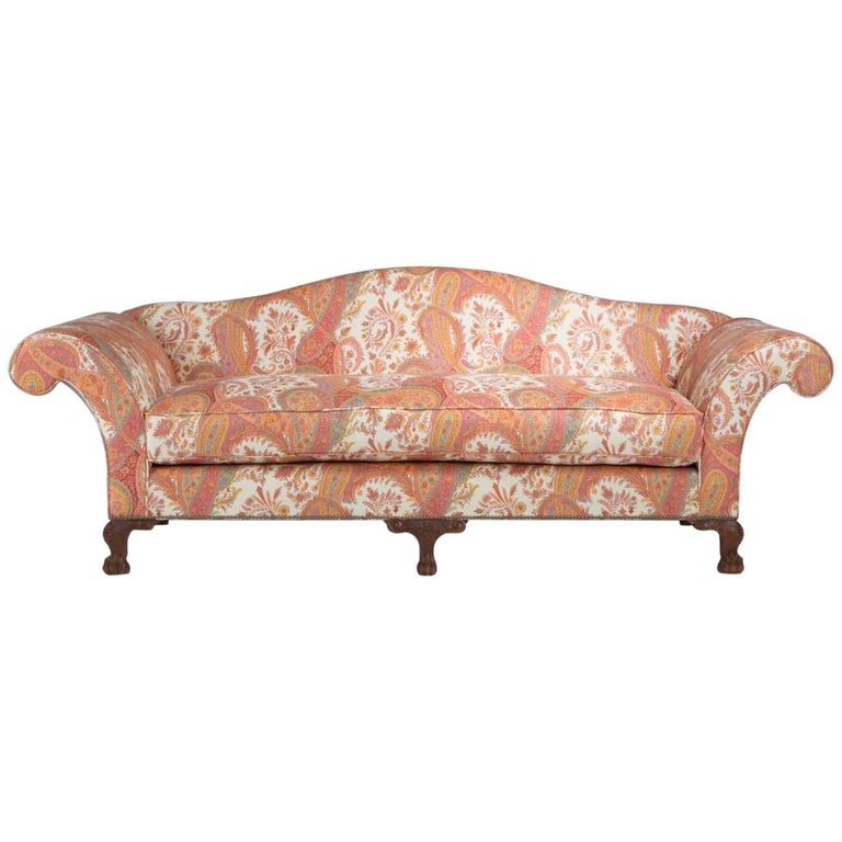 Bespoke 18th Century Style Oak Sofa For Sale at 1stdibs