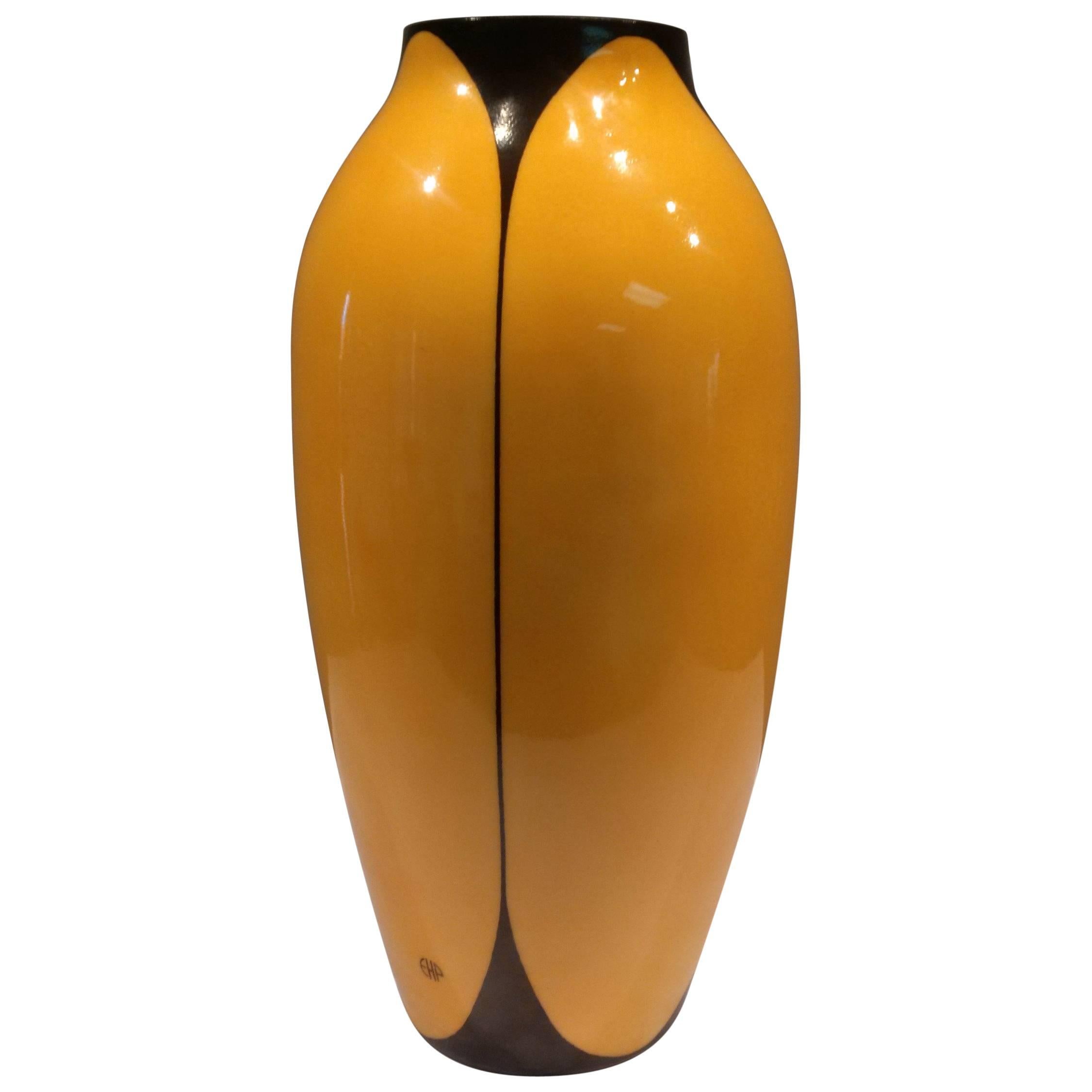 Art Deco Limoges Vase For Sale at 1stDibs
