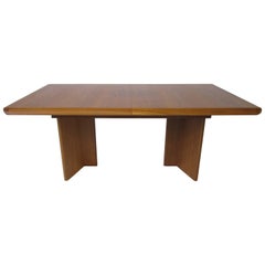 Teak Wood Danish Styled Dining or Conference Table