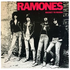 Original the Ramones, Rocket to Russia Vinyl Record