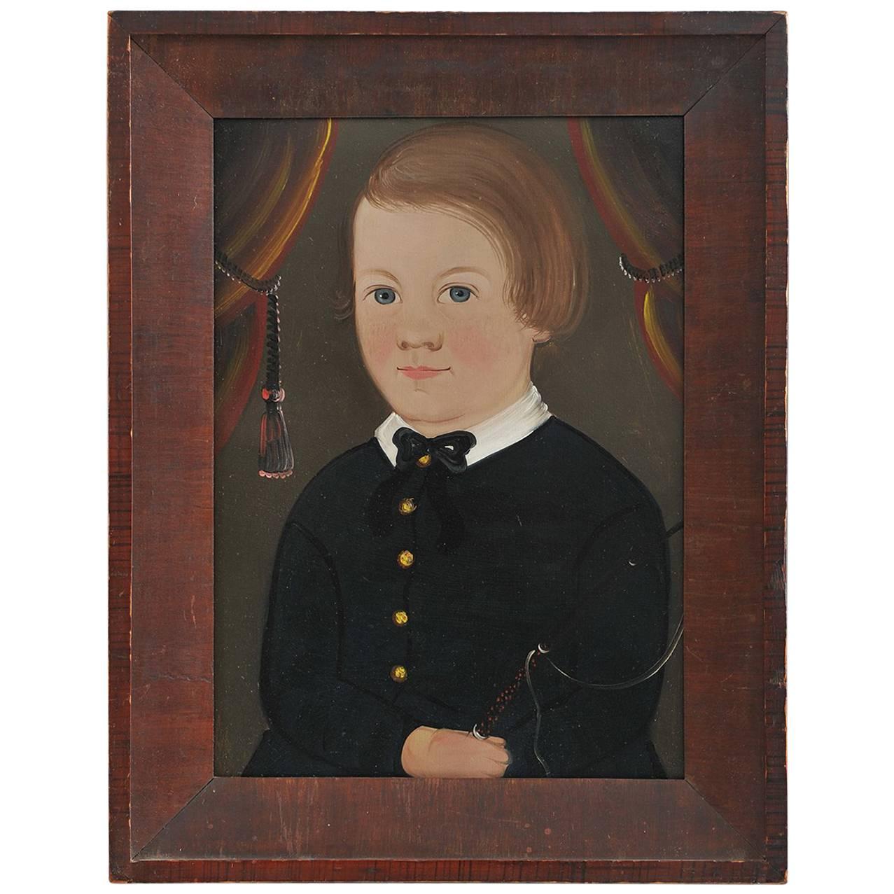 Portrait of a Boy Probably E.W. Blake