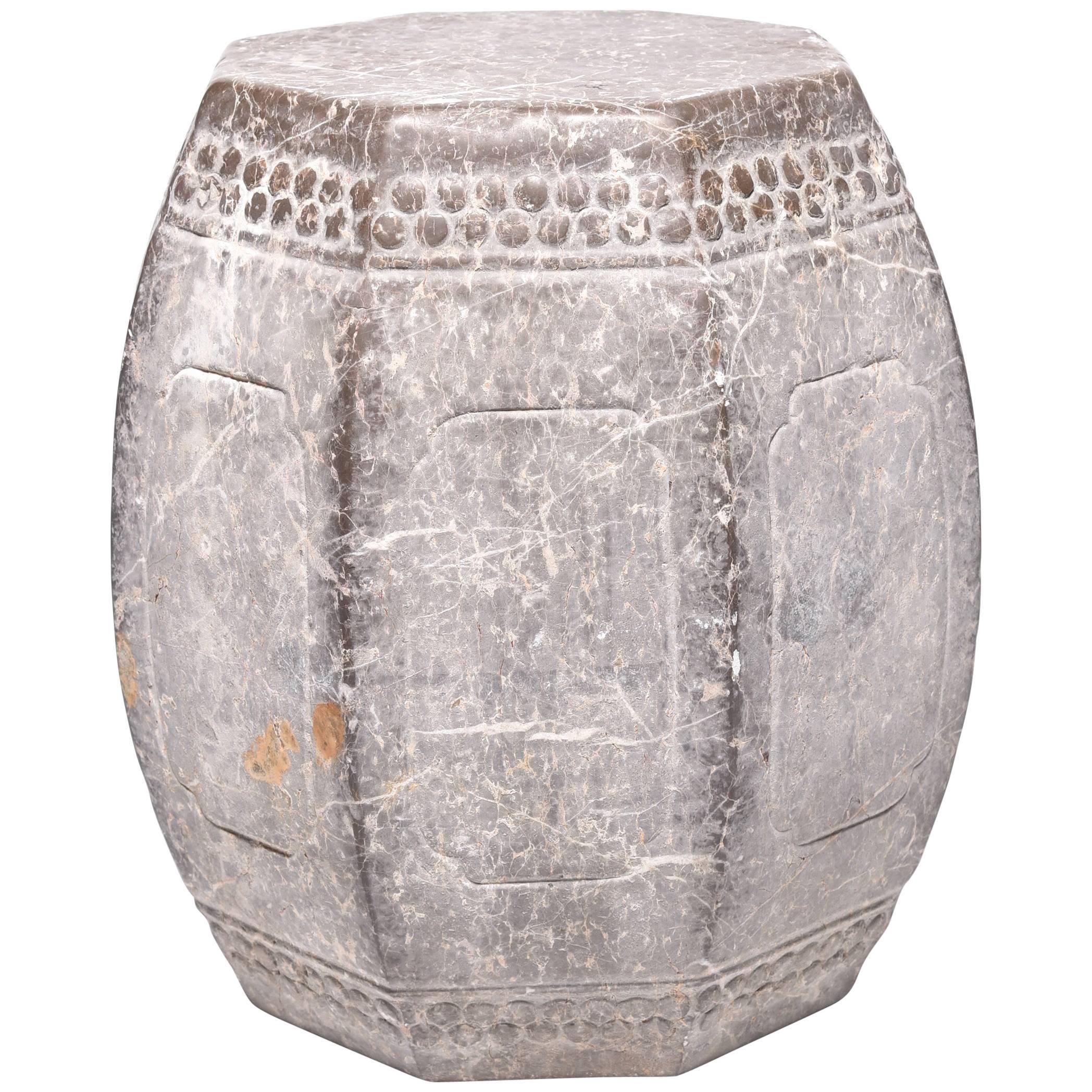 Chinese Eight Corner Stone Drum