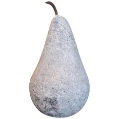 Small Marble Pear with Iron Stem