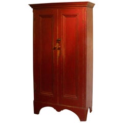 Two-Door Painted Canadian Armoire