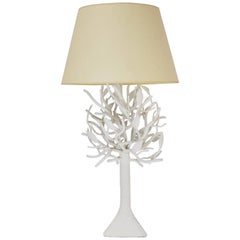 Sculptural Metal "Tree" Lamp, 1980s