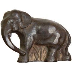 Cast Iron Elephant Door Stop