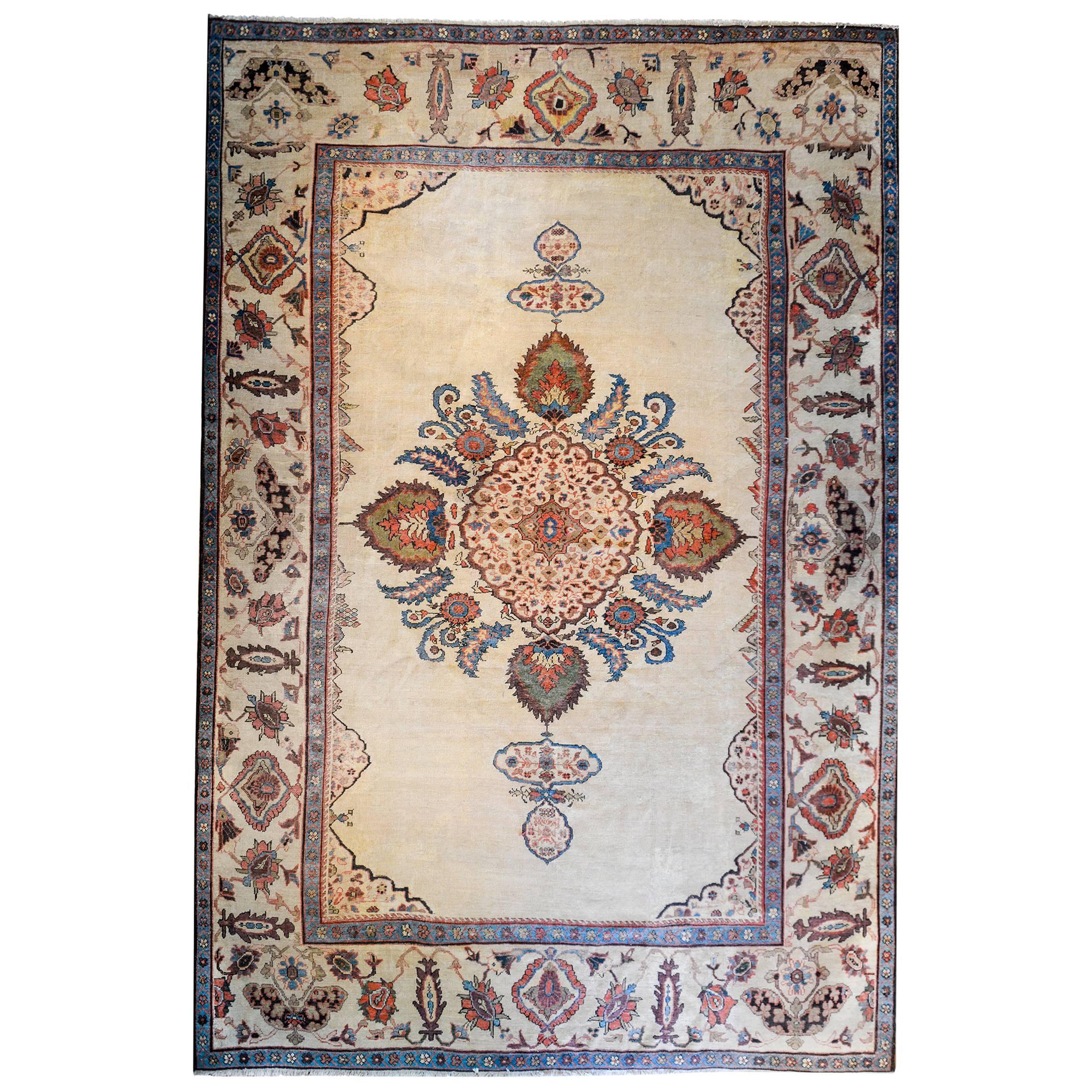 Unbelievable 19th Century Ziegler Sultanabad Rug