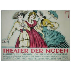 German Fashion Poster by Ernst Deutsch-Dryden, 1913 3