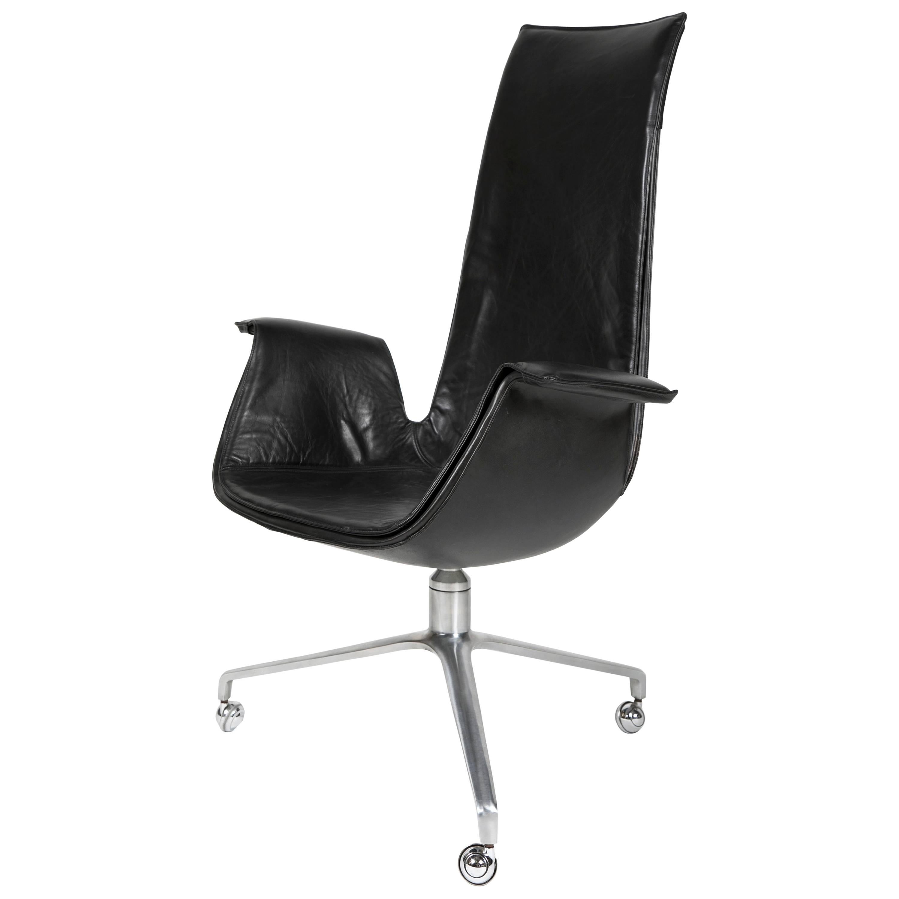 Desk ‘Bird’ Chair by Preben Fabricius for Alfred Kill For Sale