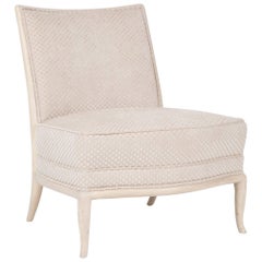Limed Slipper Chair Designed by T.H. Robsjohn-Gibbings 12