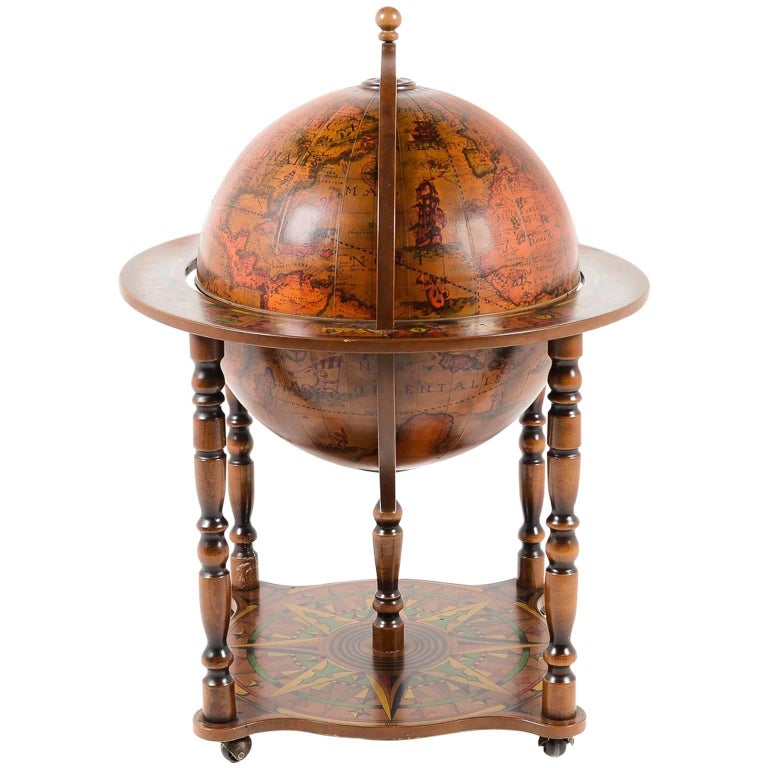 Vintage Globe Bar C 1960 At 1stdibs Vintage Globe Bar C 1960 For