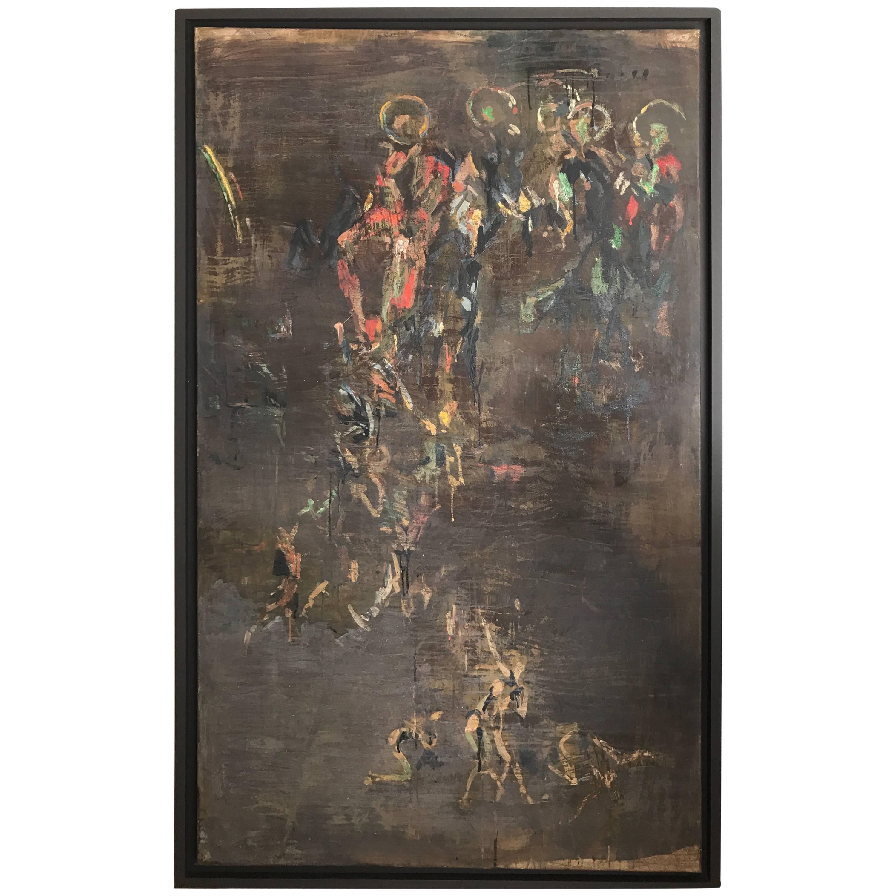 "The Last Judgement" Painting by Walter Vilain, 1996-1997 For Sale