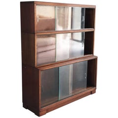 Vintage 1960s Minty Library Specialists of Oxford Three-Tier Book Case