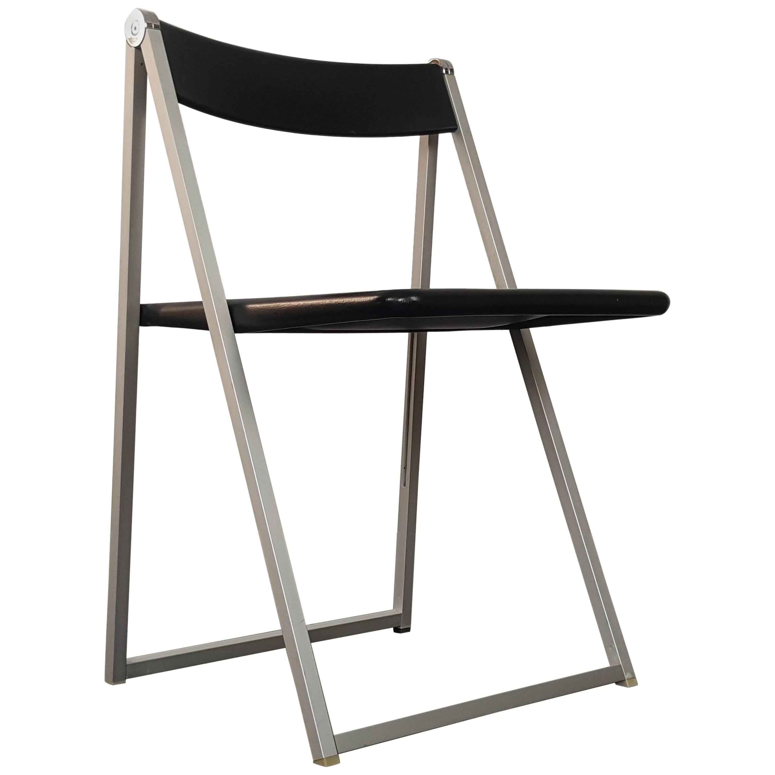 Folding Chair, Designed in 1971 by Team Form AG, Manufactured by Interlübke