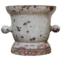 18th Century Cast Iron Mortar