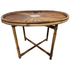 Gabriella Crespi "Rising Sun" Tray Table