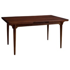Danish Rosewood Dining Table by Gunni Omann 10