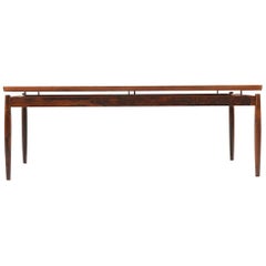 Rectangular Rosewood Sofa Table by Grete Jalk