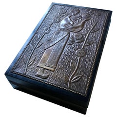 Russian Hammered Copper Box