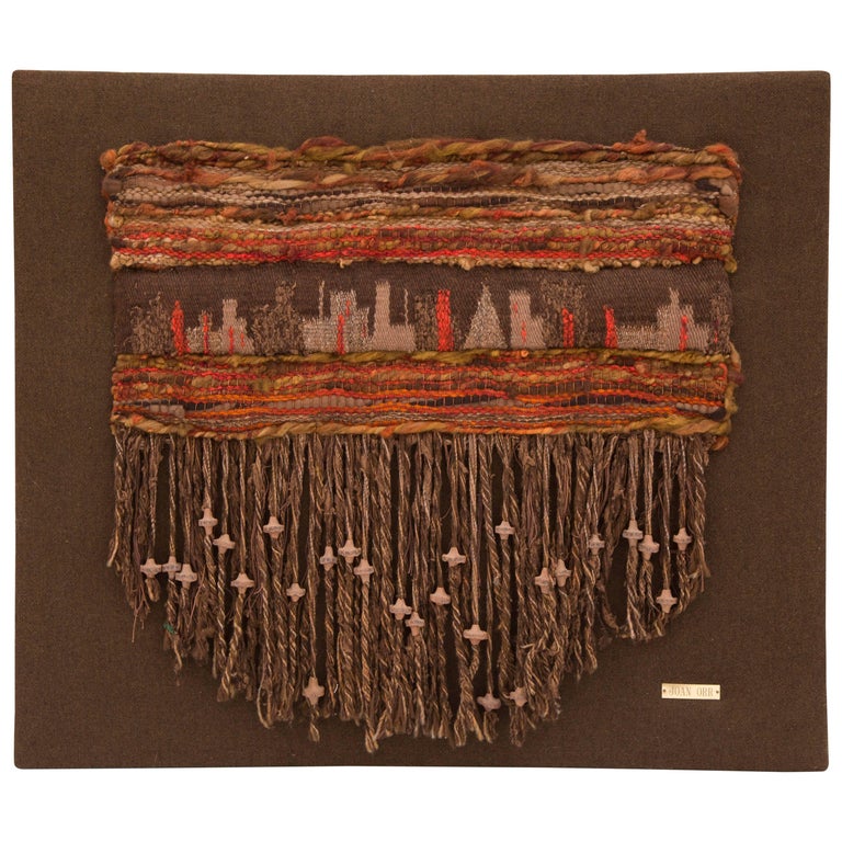 Fiber Art Wall Hanging by Joan Orr at 1stDibs