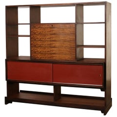 Room Divider, Shelving Unit with Desk, by Milo Baughman for Drexel Perspective