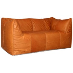 Le Bambole '07 Re-Upholstered in Full Grain Cognac Leather
