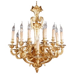 Ceiling Candelabra in Louis XIV Style