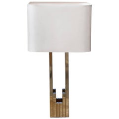 Willy Rizzo Bicolor Table Lamp for Lumica