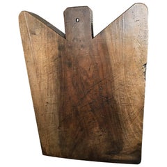 Antique 19th Century, French Fruitwood Chopping Board