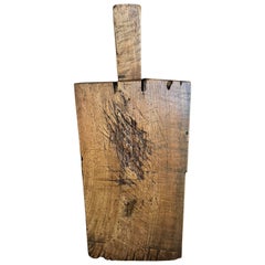 19th Century French Chestnut Chopping Board