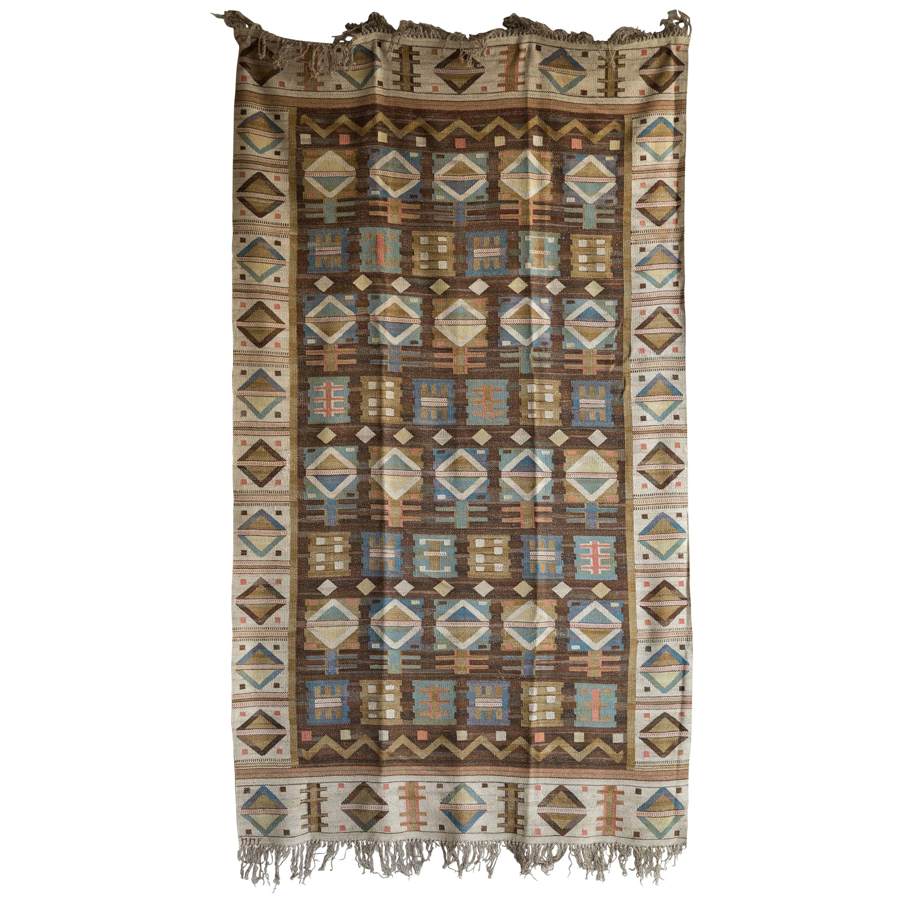 20th Century 'Renaissance' Tapestry Wall Hanging by Marta Maas-Fjetterström For Sale