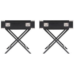 Director Style Side Tables