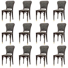 Dining Room Chairs by Gustav Siegel for J. J. Kohn Model 717