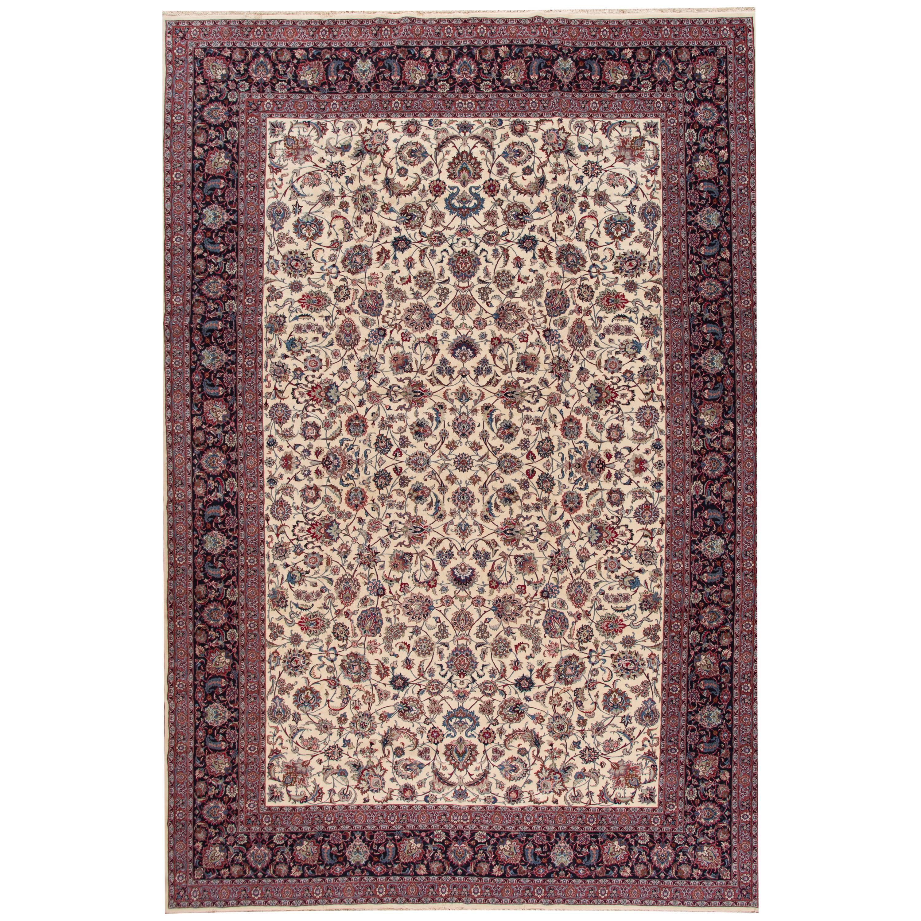 21st Century Persian Mashad Rug For Sale