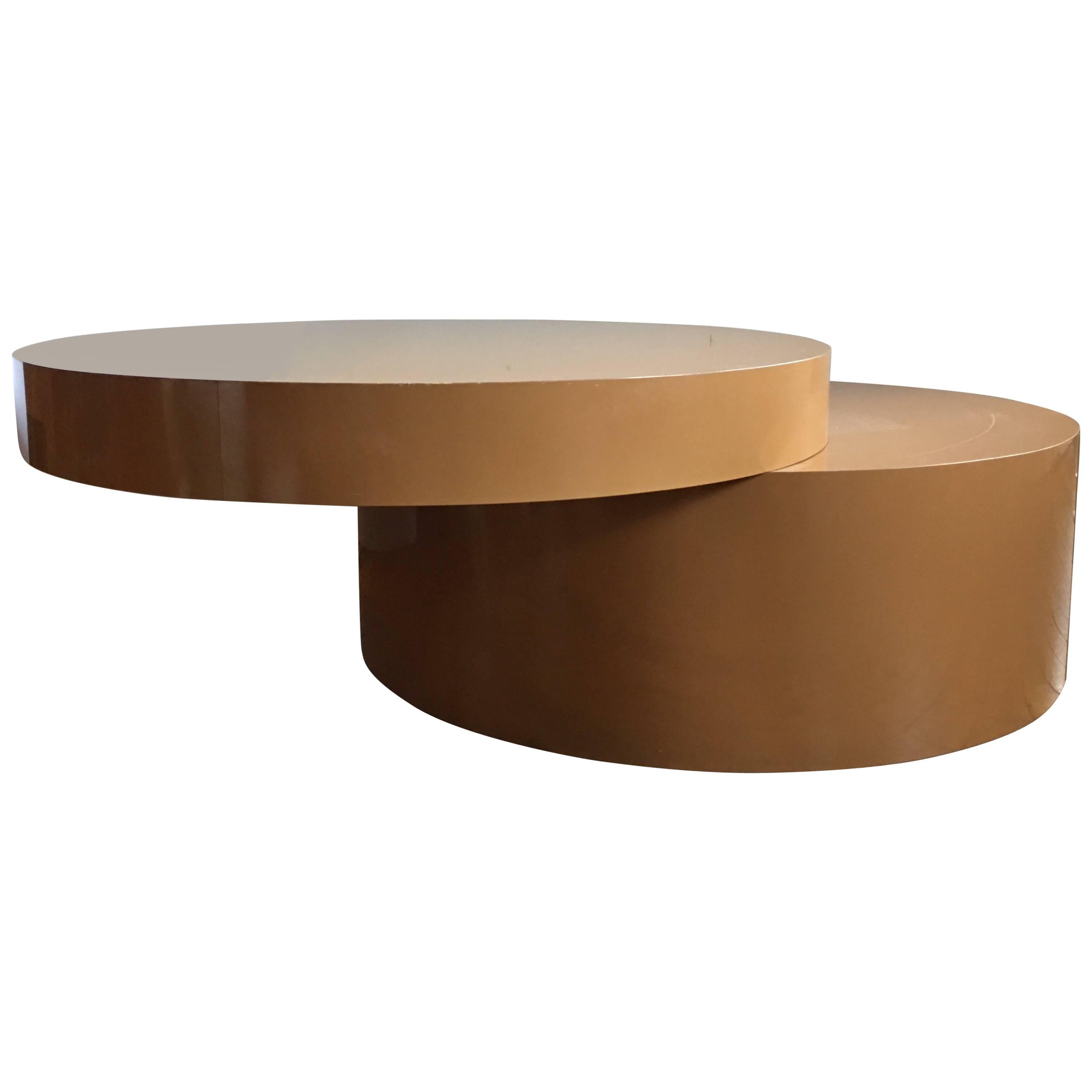 Two-Tier Swivel Top Coffee Table