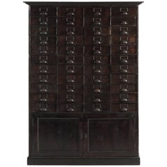 Apothecary Bank of Drawers, circa 1900