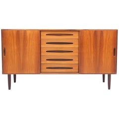 Medium Size Rosewood Credenza Scandinavian Modern