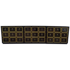 Dorothy Draper Espana Bunching Chests Set of 3 12