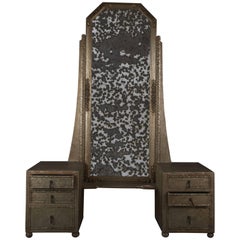 Silver Wood Hairdresser, France, 1930s