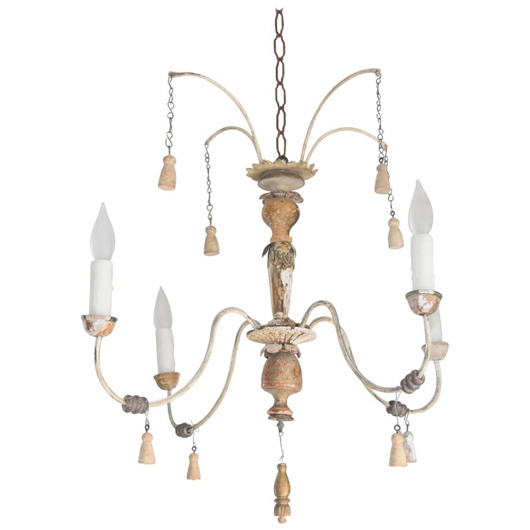 Italian Spider Chandelier Made With Antique Parts At 1stdibs Italian One Of A Kind Spider Chandelier Made With Altar Elements