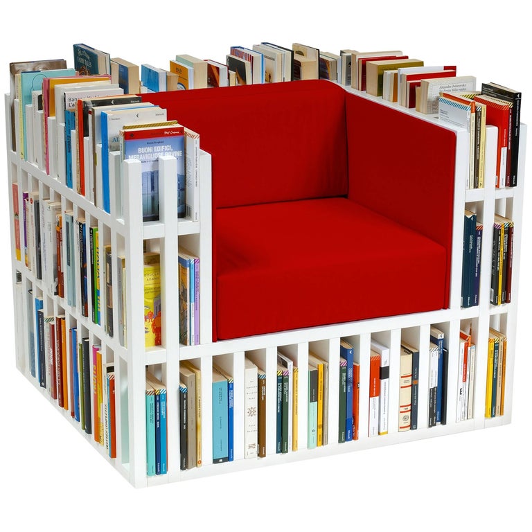 Bookcase Chair, Contemporary Creation For Sale at 1stDibs
