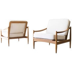Danish Modern Lounge Chairs for Mobler Imports