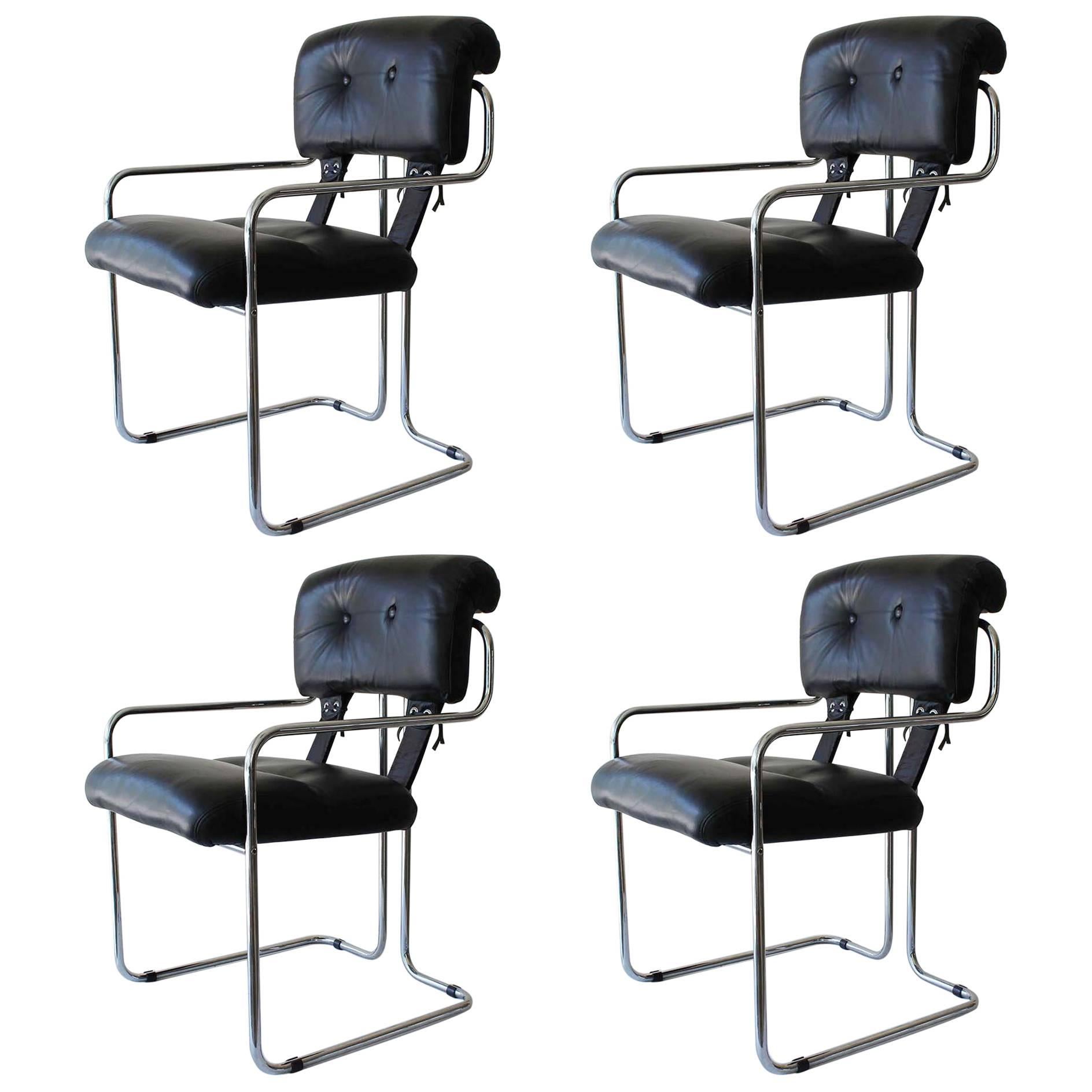 Set of Four Pace Tucroma Chairs For Sale