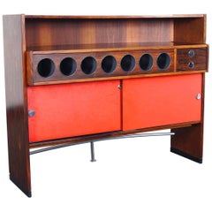 Vintage Danish Rosewood Luxury Dry Bar by Dyrlund